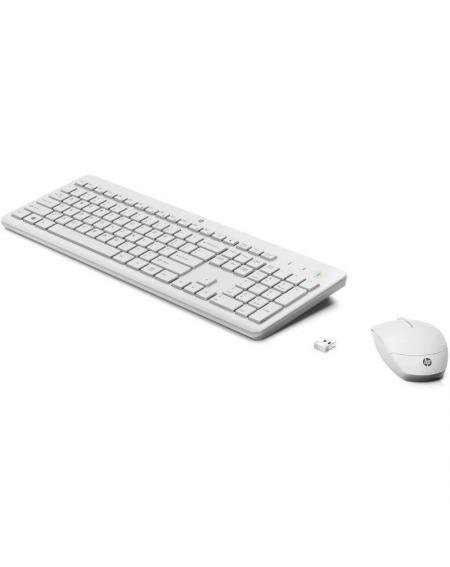 Teclado y Ratón Inalámbricos HP 230/ Blanco - Imagen 2