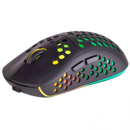 Ratón Gaming Inalámbrico Mars Gaming MMW3/ Batería recargable/ Hasta 3200 DPI - Imagen 2