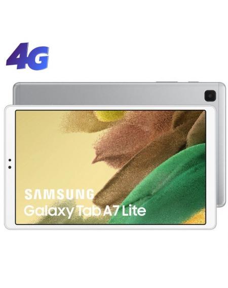 Tablet Samsung Galaxy Tab A7 Lite 8.7'/ 3GB/ 32GB/ Octacore/ 4G/ Plata - Imagen 1