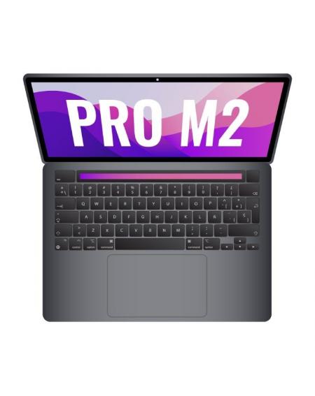 Apple Macbook Pro 13'/ M2 8-Core CPU/ 8Gb/ 256Gb SSD/ 10-Core GPU/ Gris Espacial - Imagen 1