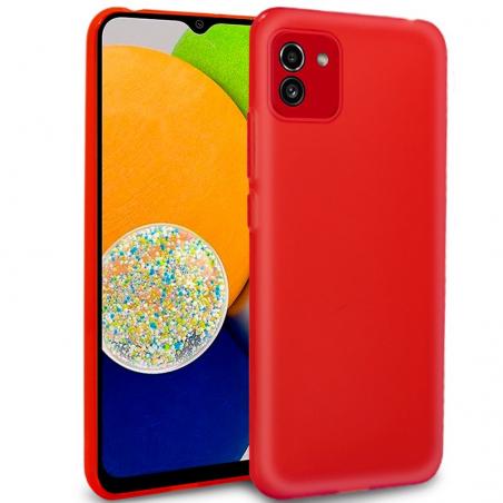 Funda COOL Silicona para Samsung A035 Galaxy A03 (Rojo) - Imagen 1