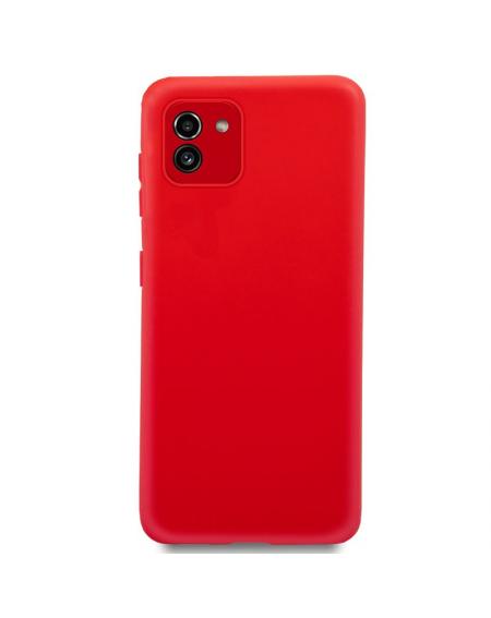 Funda COOL Silicona para Samsung A035 Galaxy A03 (Rojo) - Imagen 2