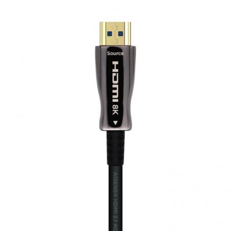 Cable HDMI 2.1 AOC 8K Aisens A153-0518/ HDMI Macho - HDMI Macho/ 25m/ Negro - Imagen 2