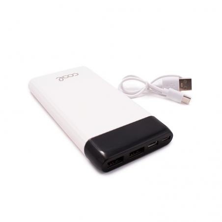 Bateria Externa Universal Power Bank 10.000 mAh (2 x usb / 2A) COOL Waves Blanco - Imagen 5