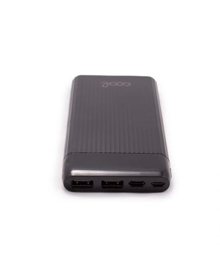 Bateria Externa Universal Power Bank 10.000 mAh (2 x usb / 2A) COOL Waves Negro - Imagen 6