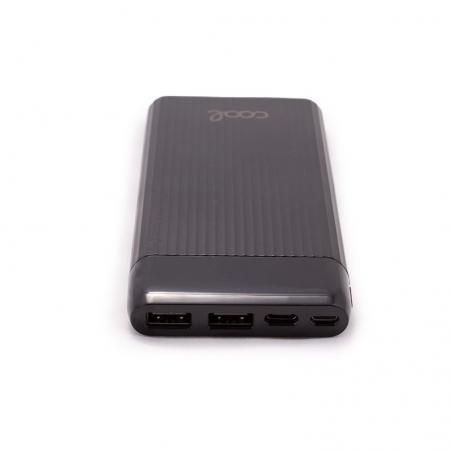 Bateria Externa Universal Power Bank 10.000 mAh (2 x usb / 2A) COOL Waves Negro - Imagen 6