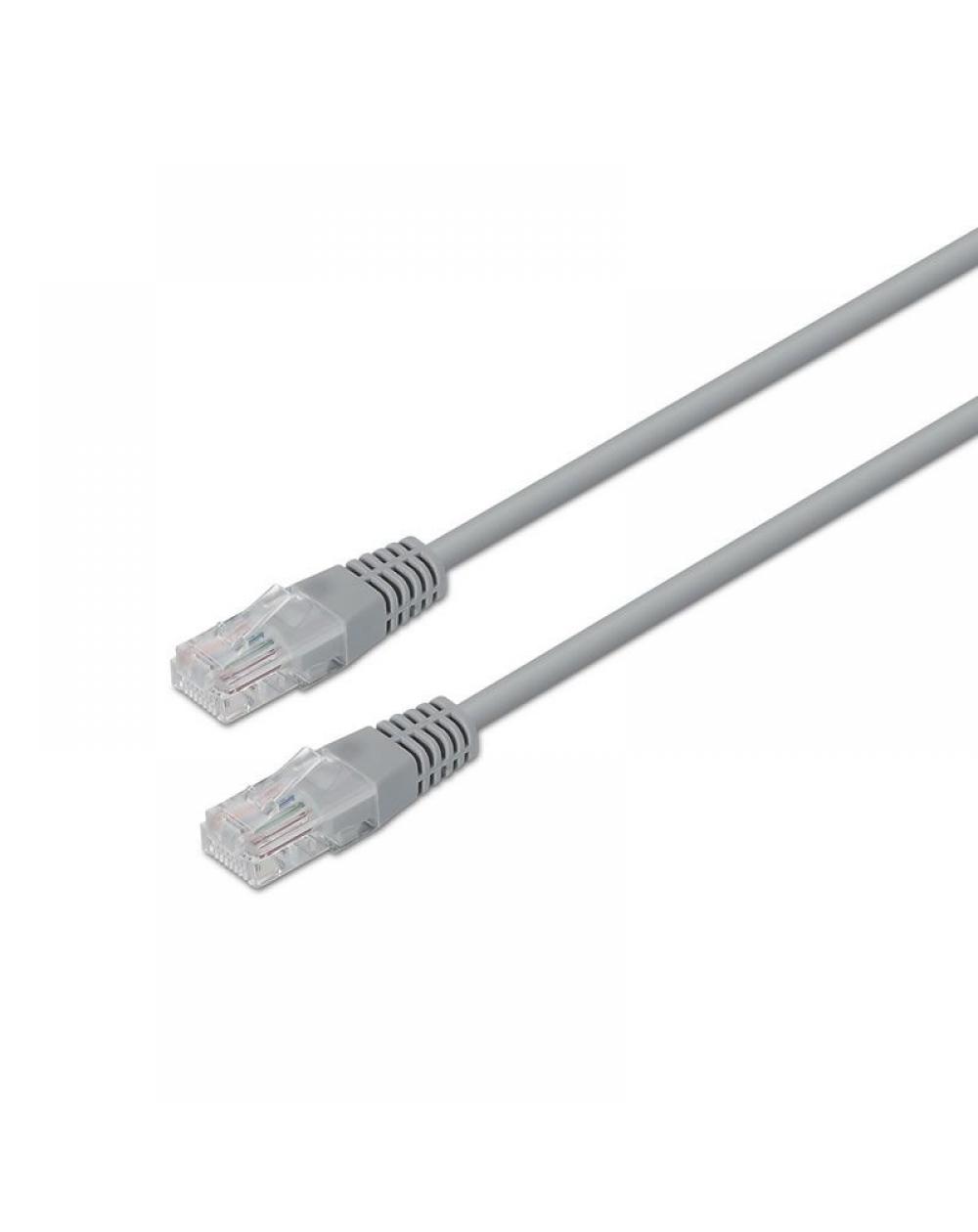 Cable de Red RJ45 UTP Aisens A135-0231 Cat.6/ 3m/ Gris - Imagen 1