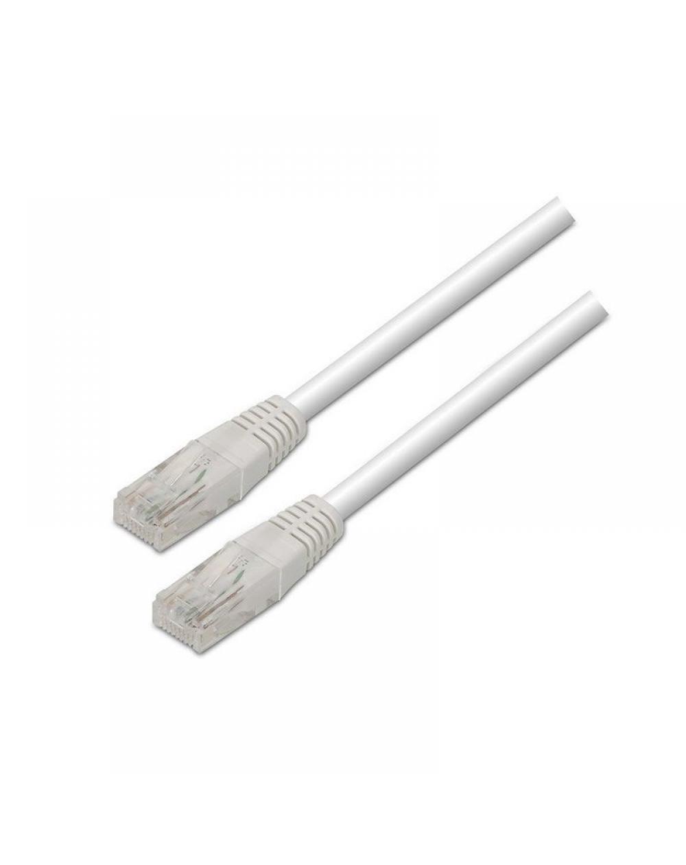 Cable de Red RJ45 UTP Aisens A135-0251 Cat.6/ 2m/ Blanco - Imagen 1