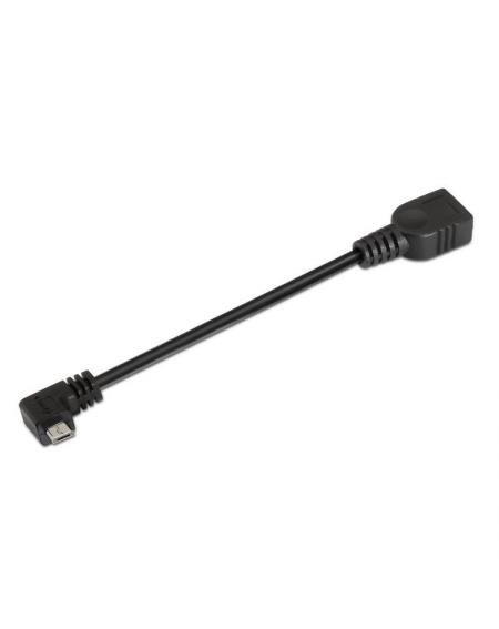 Cable USB 2.0 Aisens A101-0032/ MicroUSB Macho - MicroUSB Hembra/ 15cm/ Negro - Imagen 2