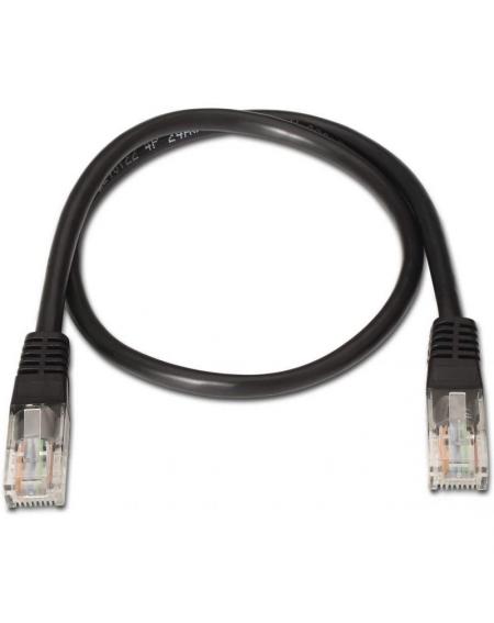 Cable de Red RJ45 UTP Aisens A135-0258/ Cat.6/ 1m/ Negro - Imagen 2