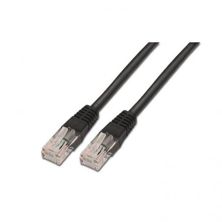 Cable de Red RJ45 UTP Aisens A135-0260 Cat.6/ 3m/ Negro - Imagen 1