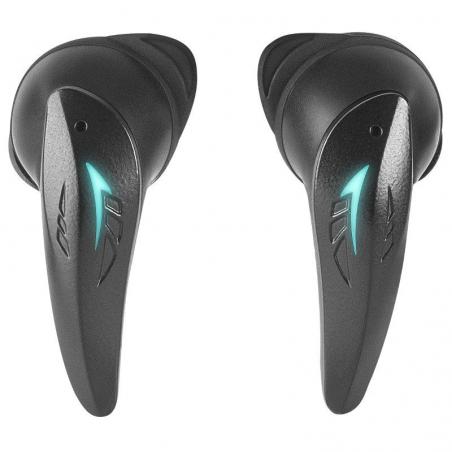 Auriculares Bluetooth Mars Gaming MHI-Ultra con estuche de carga/ Autonomía 7-8h/ Negros - Imagen 2