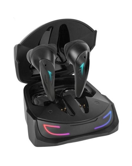 Auriculares Bluetooth Mars Gaming MHI-Ultra con estuche de carga/ Autonomía 7-8h/ Negros - Imagen 5