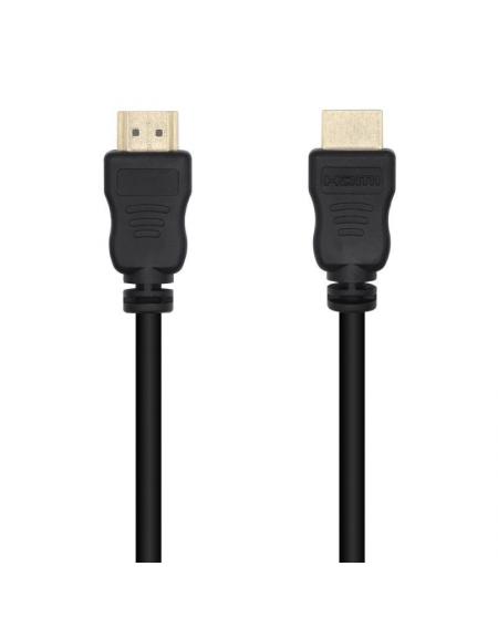 Cable HDMI 1.4 14+1 CCS Aisens A119-0528/ HDMI Macho - HDMI Macho/ 1m/ Negro - Imagen 1