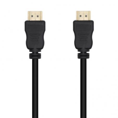 Cable HDMI 1.4 14+1 CCS Aisens A119-0528/ HDMI Macho - HDMI Macho/ 1m/ Negro - Imagen 2