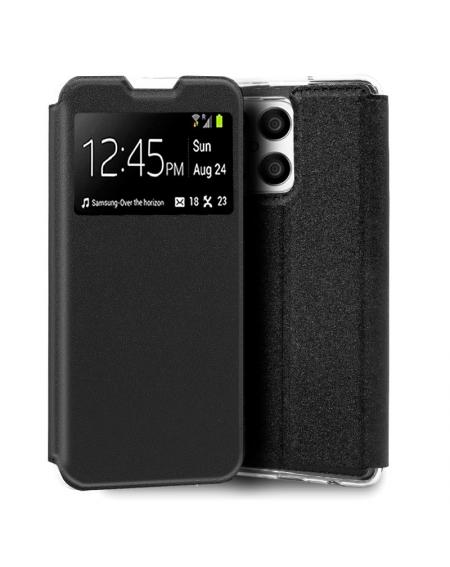 Funda COOL Flip Cover para Huawei Honor X8 Liso Negro