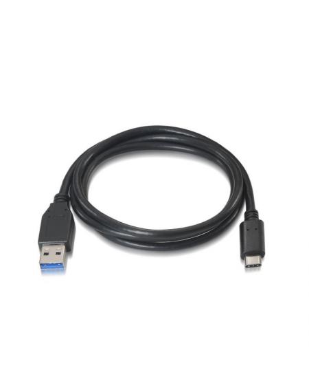 Cable USB 3.2 Aisens A107-0060/ USB Tipo-C Macho - USB Macho/ 1m/ Negro - Imagen 2