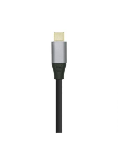 Cable DisplayPort Aisens A109-0394/ USB Tipo-C Macho - Displayport Macho/ 0.8m/ Negro - Imagen 3