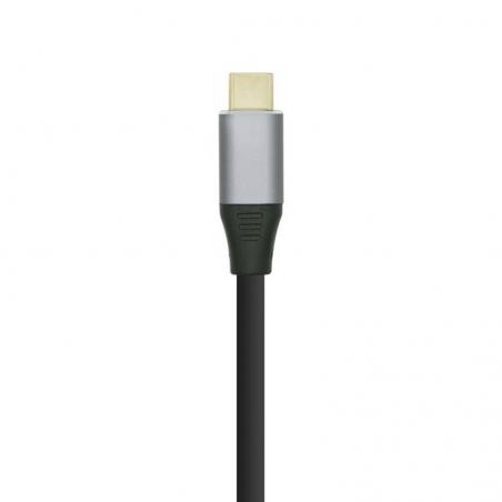 Cable DisplayPort Aisens A109-0394/ USB Tipo-C Macho - Displayport Macho/ 0.8m/ Negro - Imagen 3