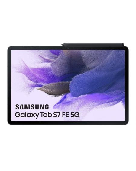 Tablet Samsung Galaxy Tab S7 FE 12.4'/ 6GB/ 128GB/ Octacore/ 5G/ Negra