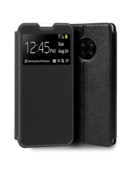 Funda COOL Flip Cover para Huawei Honor 50 Lite / Nova 8i Liso Negro