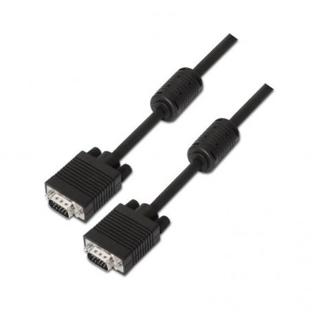 Cable SVGA Aisens A113-0072/ VGA Macho - VGA Macho/ 3m/ Negro - Imagen 1