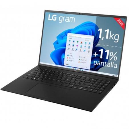 Portátil LG Gram 16Z90Q-G.AD78B Intel Core i7-1260P/ 32GB/ 1TB SSD/ 16'/ Win11