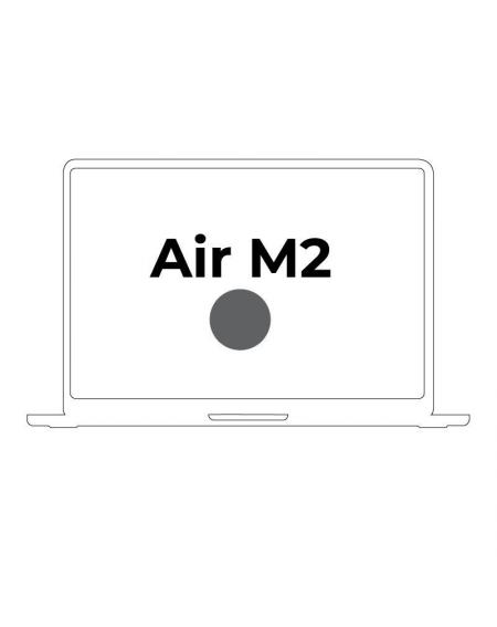 Apple Macbook Air 13,6'/ M2 8-Core CPU/ 8Gb/ 256Gb SSD/  8-Core GPU/ Gris Espacial