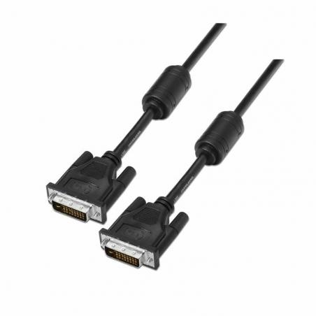 Cable DVI Aisens A117-0089/ DVI-D Macho - DVI-D Macho/ 1.8m/ Negro - Imagen 1