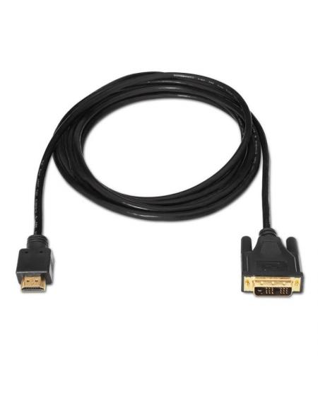 Cable HDMI Aisens A117-0090/ DVI Macho - HDMI Macho/ 1.8m/ Negro - Imagen 2