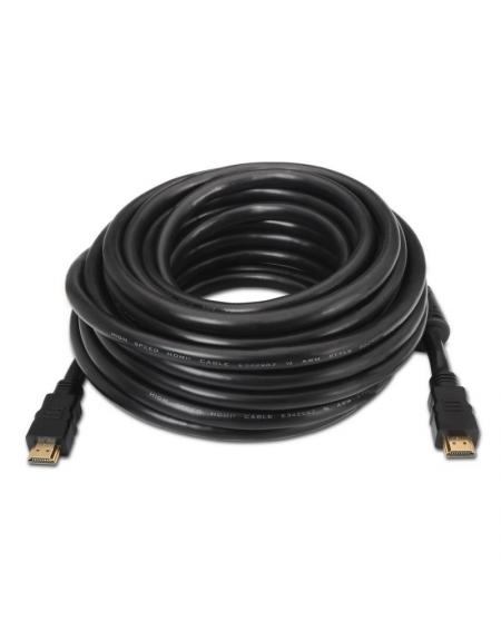 Cable HDMI 1.4 Aisens A119-0102/ HDMI Macho - HDMI Macho/ 10m/ Negro - Imagen 2