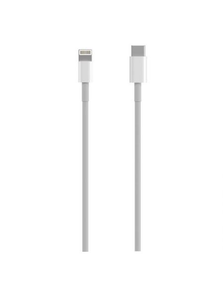 Cable USB 2.0 Tipo-C Lightning Aisens A102-0543/ USB Tipo-C Macho - Lightning Macho/ 50cm/ Blanco