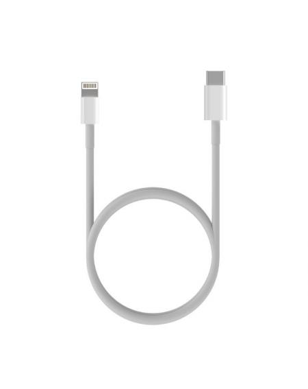 Cable USB 2.0 Tipo-C Lightning Aisens A102-0543/ USB Tipo-C Macho - Lightning Macho/ 50cm/ Blanco