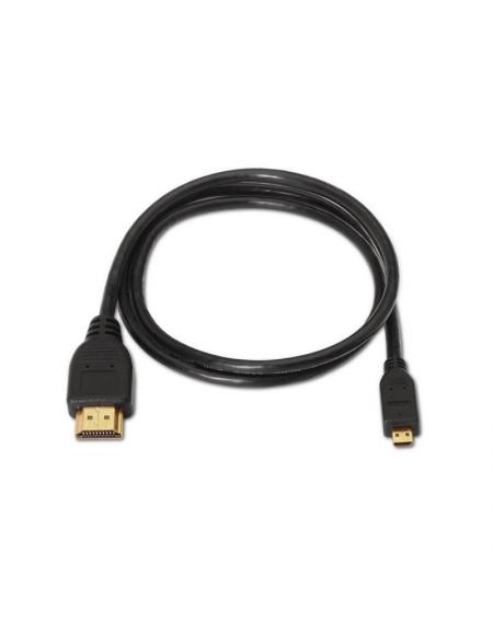 Cable Micro HDMI Aisens A119-0117/ HDMI Macho - Micro HDMI Macho/ 1.8m/ Negro - Imagen 2