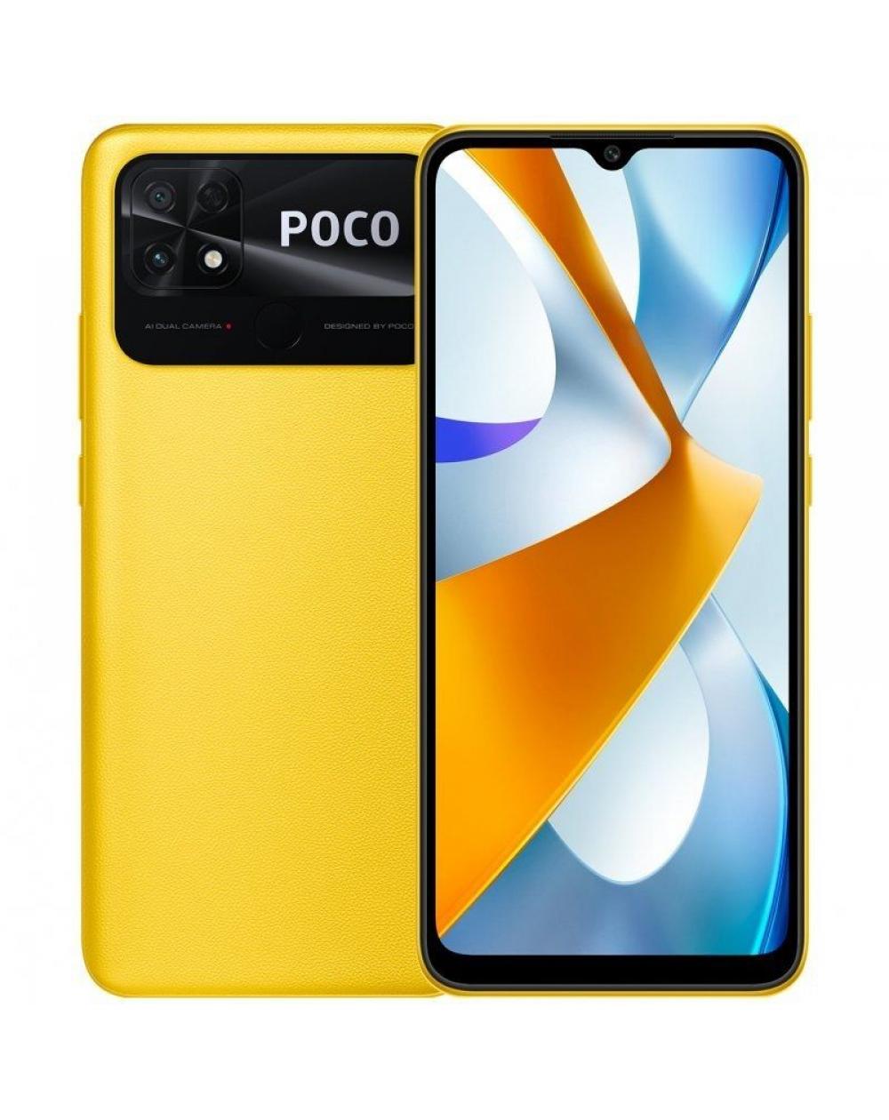 Smartphone Xiaomi POCO C40 3GB/ 32GB/ 6.71'/ Amarillo POCO