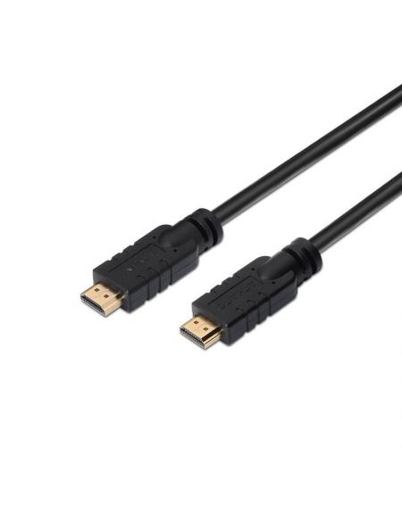 Cable HDMI 2.0 4K Aisens A120-0373/ HDMI Macho - HDMI Macho/ 15m/ Negro - Imagen 1