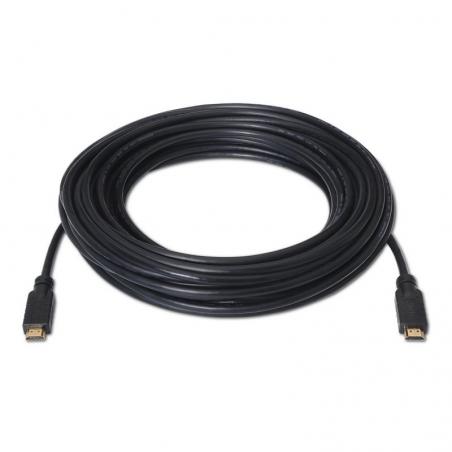 Cable HDMI 2.0 4K Aisens A120-0373/ HDMI Macho - HDMI Macho/ 15m/ Negro - Imagen 2