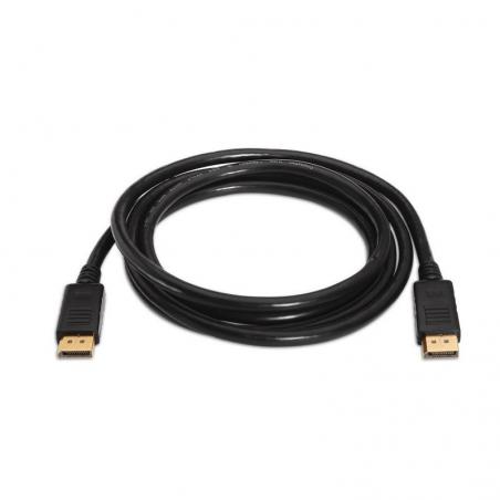 Cable Displayport 1.2 4K Aisens A124-0130/ Displayport Macho - Displayport Macho/ 3m/ Negro - Imagen 2