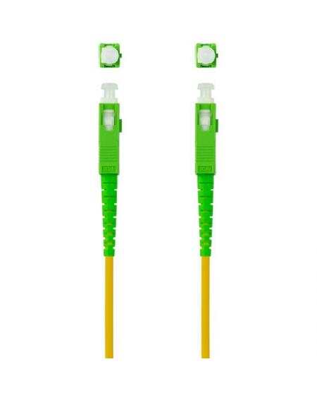 Cable de Fibra Óptica G657A2 Nanocable 10.20.0001/ LSZH/ 1m/ Amarillo