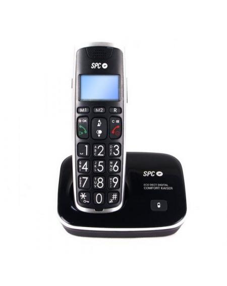 Teléfono Inalámbrico SPC Telecom 7608/ Negro