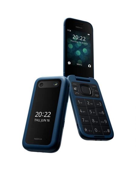 Teléfono Móvil Nokia 2660 Flip/ Azul