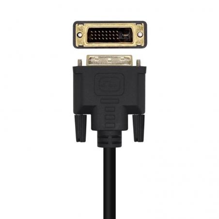 Cable Conversor Aisens A125-0463/ Displayport Macho - DVI Macho/ 3m/ Negro - Imagen 2