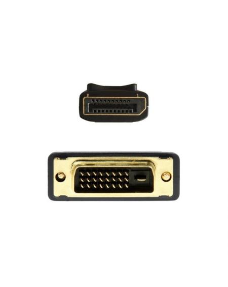 Cable Conversor Aisens A125-0463/ Displayport Macho - DVI Macho/ 3m/ Negro - Imagen 3