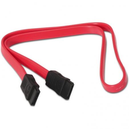 Cable SATA 6G Aisens A130-0153/ SATA Hembra - SATA Hembra/ 0.5m/ Rojo - Imagen 2