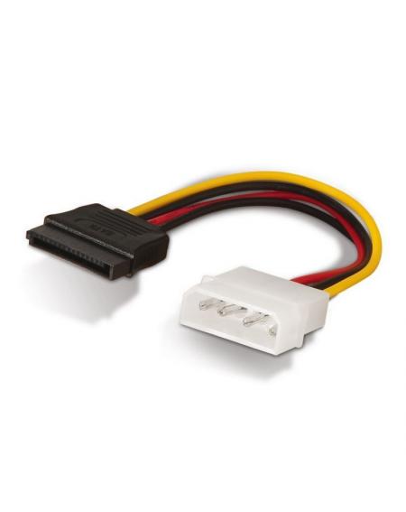 Cable Alimentación SATA Aisens A131-0158/ Molex 4 PIN Macho - SATA Hembra/ 16cm - Imagen 2