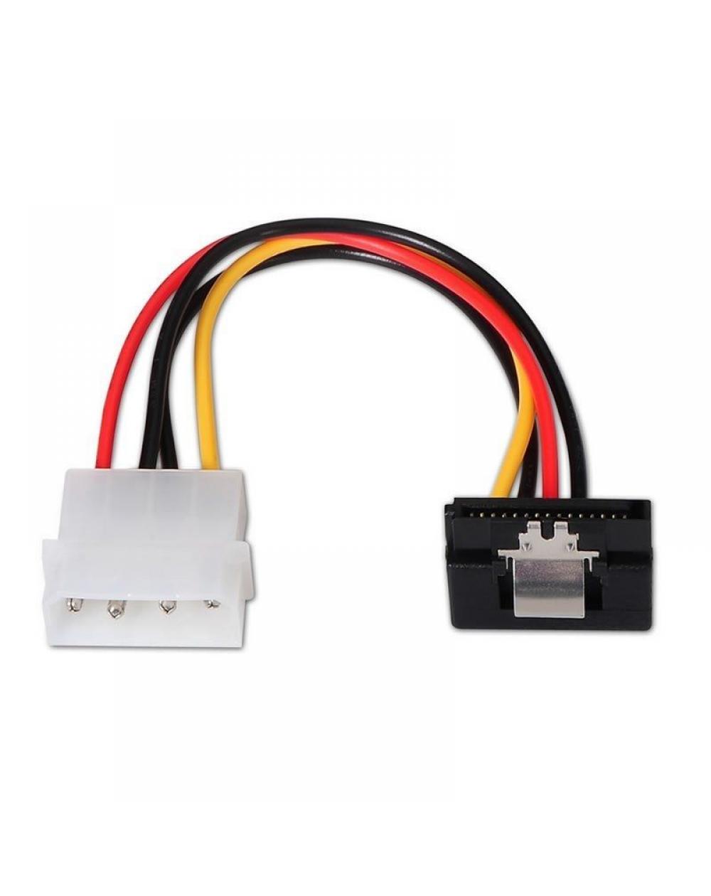 Cable Alimentación SATA Aisens A131-0163/ Molex 4 PIN Macho - SATA Hembra/ 16cm - Imagen 1