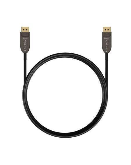 Cable Displayport 1.4 8K Aisens A155-0606/ Displayport Macho - Displayport Macho/ 10m/ Negro