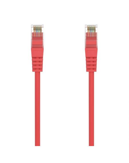 Cable de Red RJ45 AWG24 UTP Aisens A145-0560 Cat.6A/ LSZH/ 1.5m/ Rojo