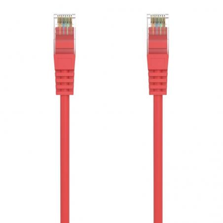 Cable de Red RJ45 AWG24 UTP Aisens A145-0560 Cat.6A/ LSZH/ 1.5m/ Rojo