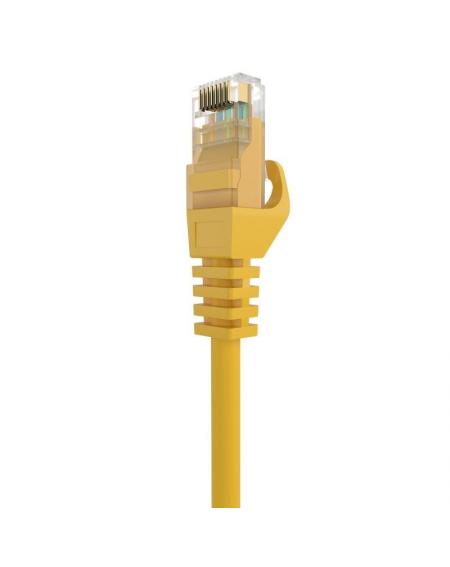 Cable de Red RJ45 AWG24 UTP Aisens A145-0563 Cat.6A/ LSZH/ 25cm/ Amarillo